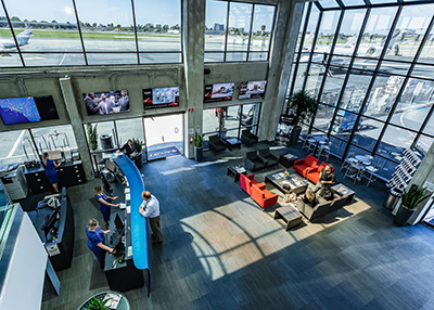Terminals & FBOs - Photo of ACI Jet terminal in Orange County, California