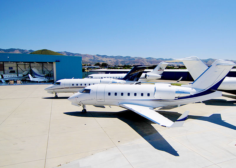 Private jet management 