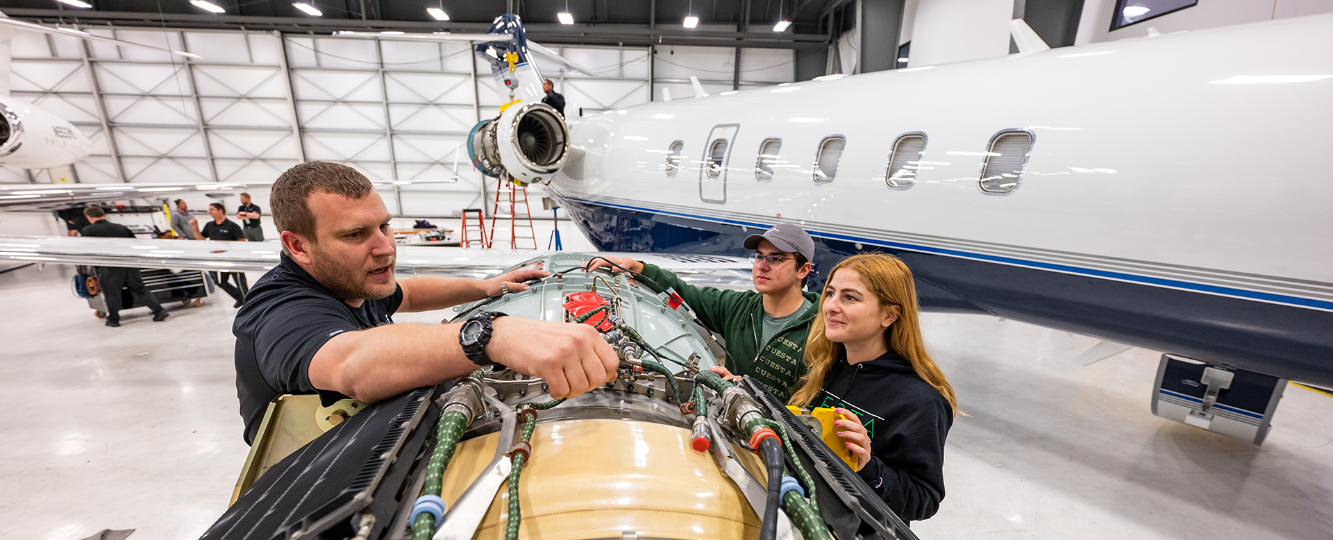 Aviation Maintenance Students